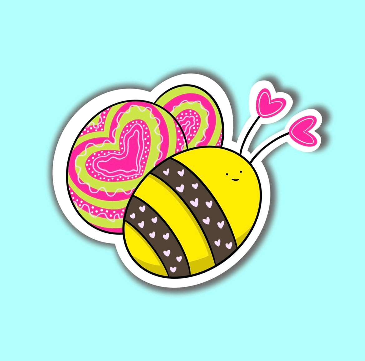 Bumblebee Waterproof Vinyl Sticker
