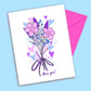 Miss You Bouquet Greeting Card
