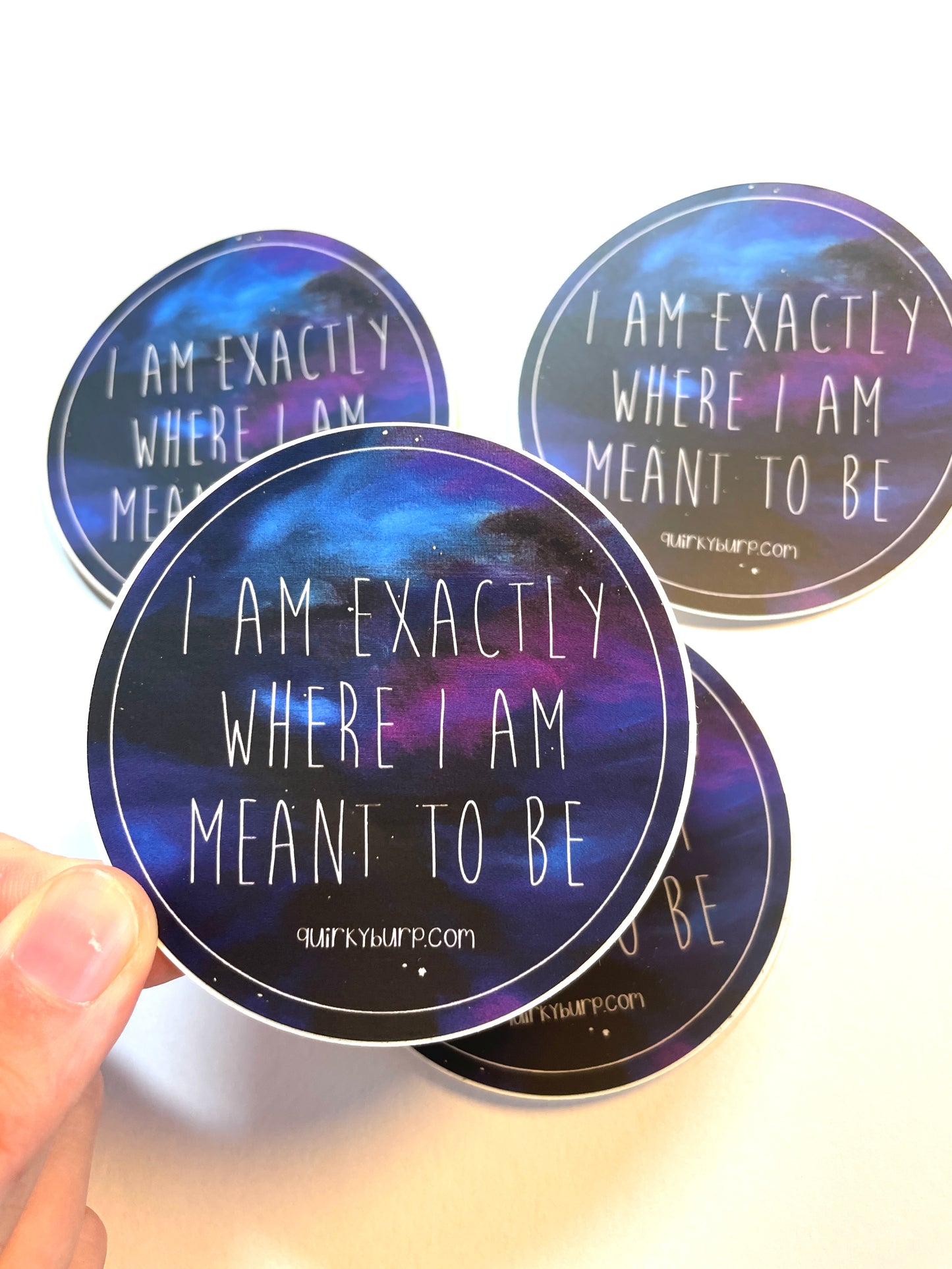 Meant To Be Waterproof Vinyl Sticker