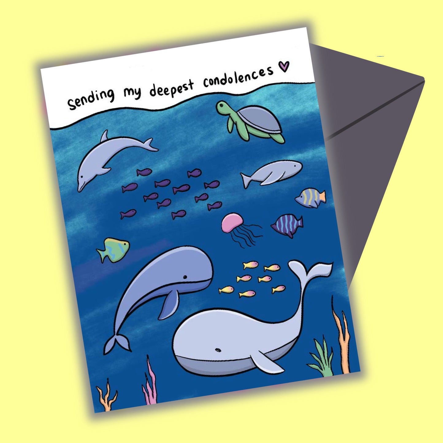 Deepest Condolences Greeting Card