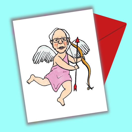 Bernie Valentine Greeting Card