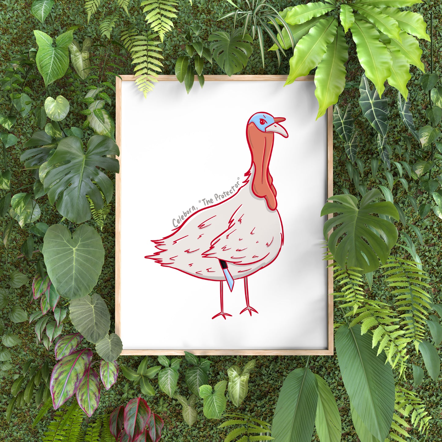 Celeborn Turkey Fundraiser 8x10 in. Art Print