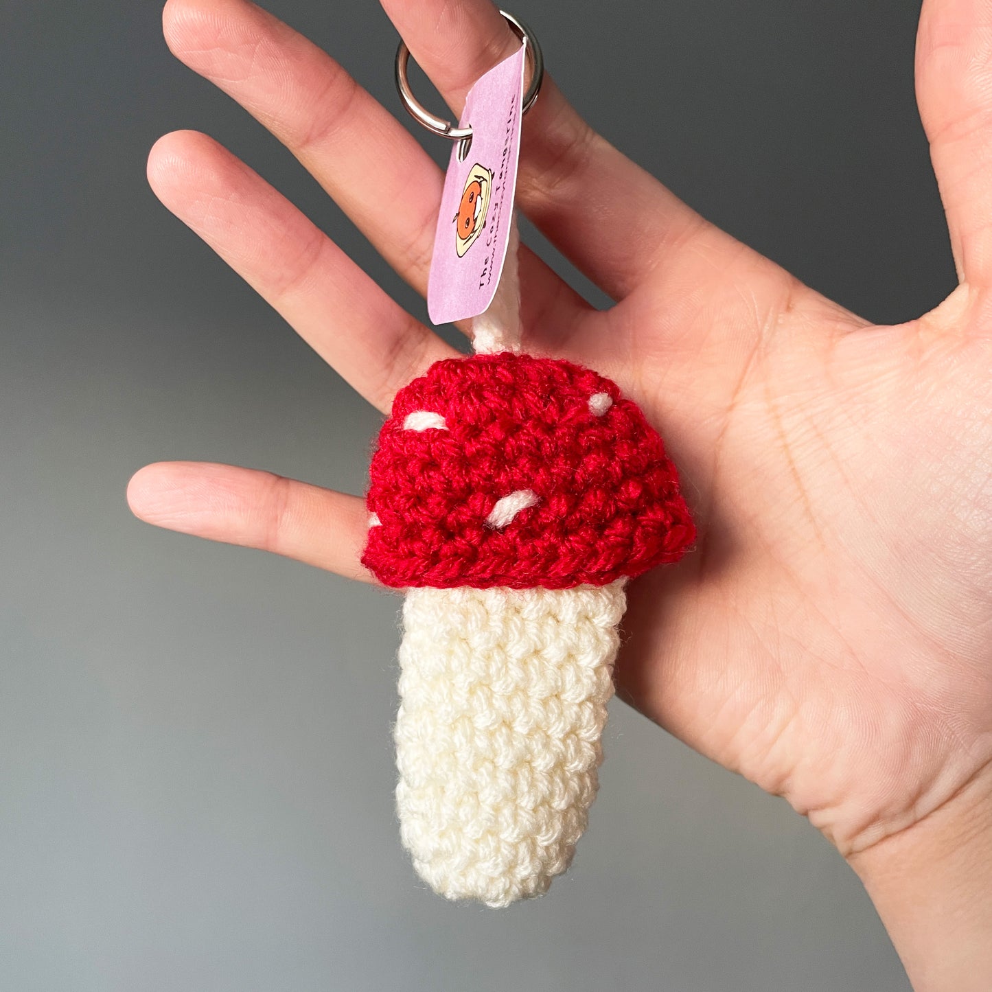 Mushroom Keychain