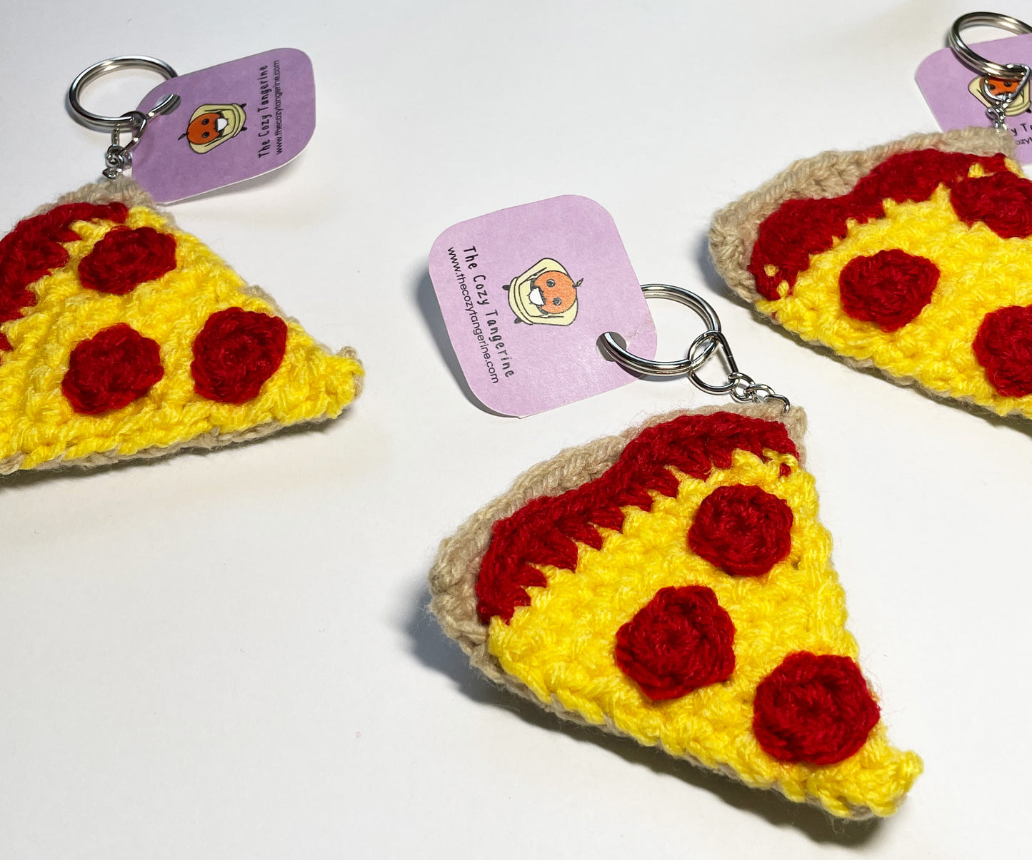 Pizza Slice Keychain