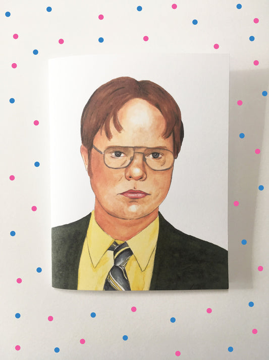 Dwight Schrute Greeting Card