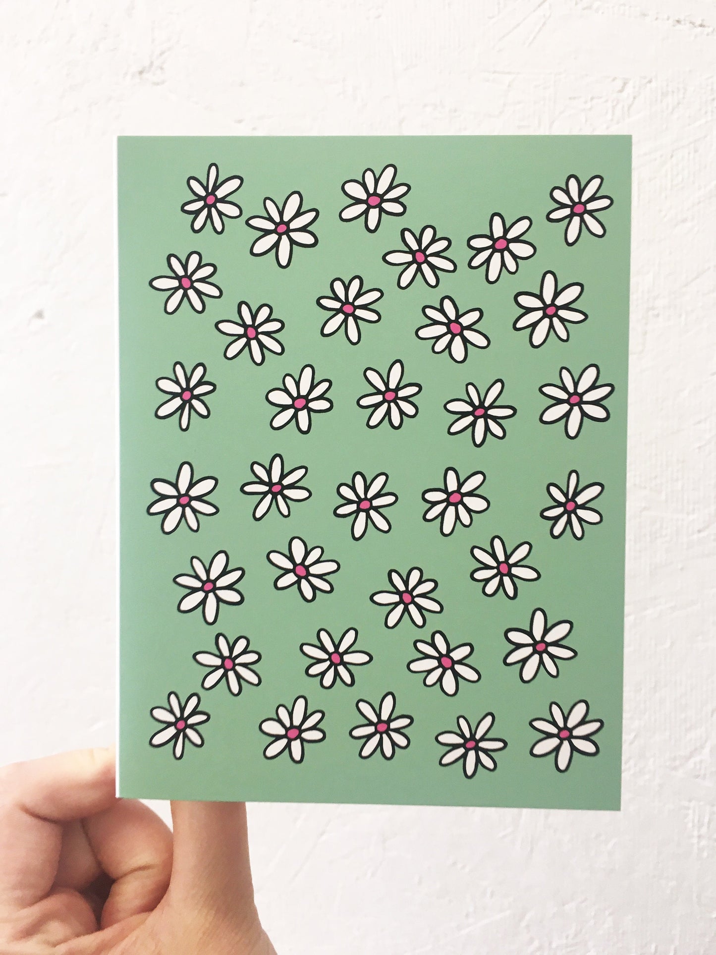 Daisy Greeting Card