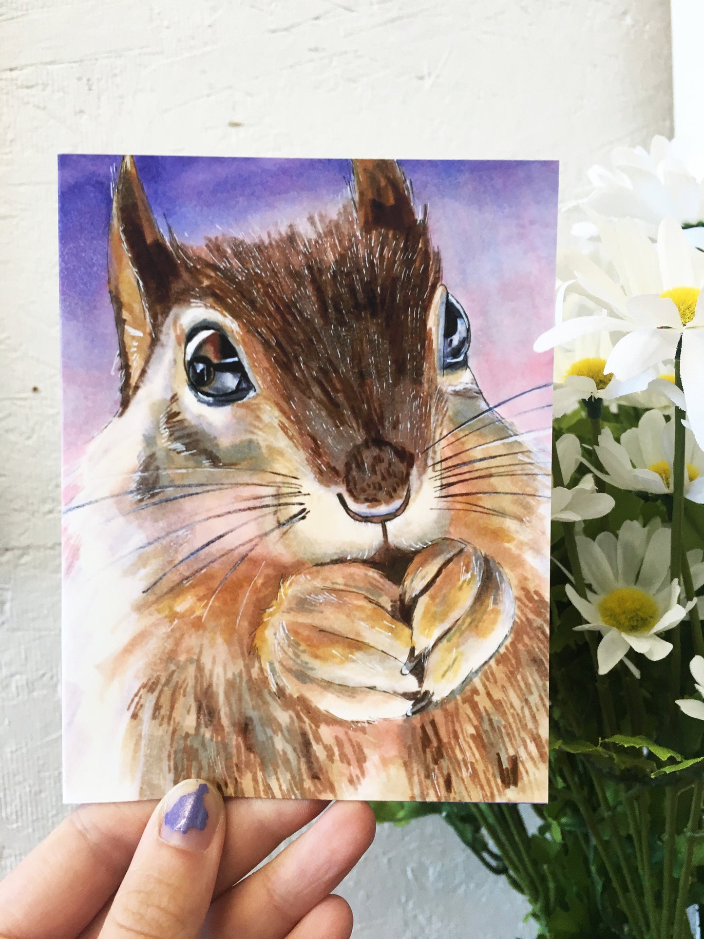 Squirrel Greeting Card