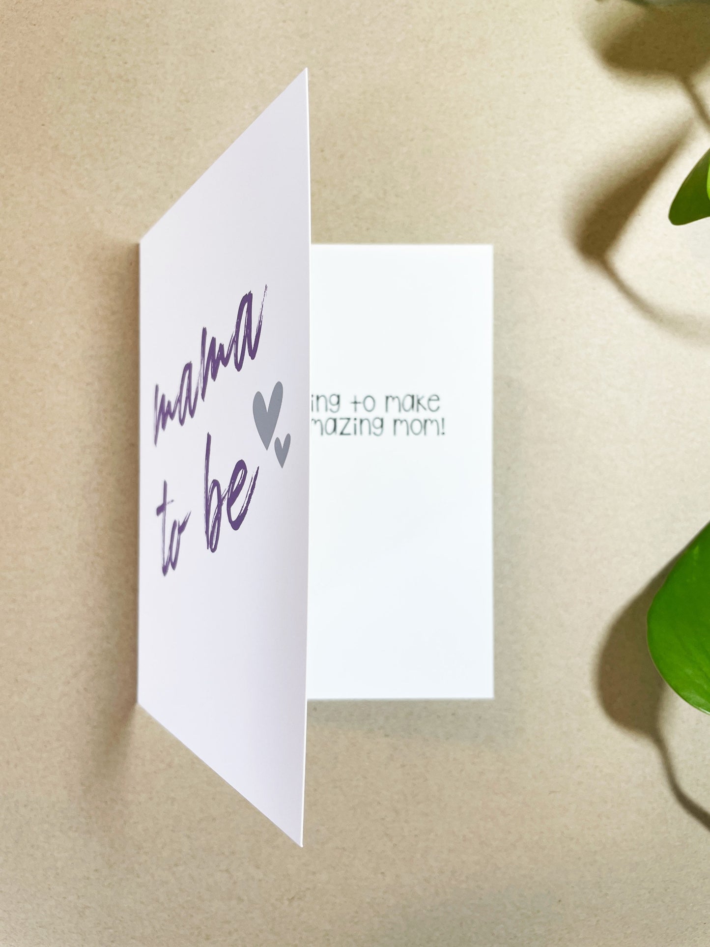 Mama To Be Greeting Card