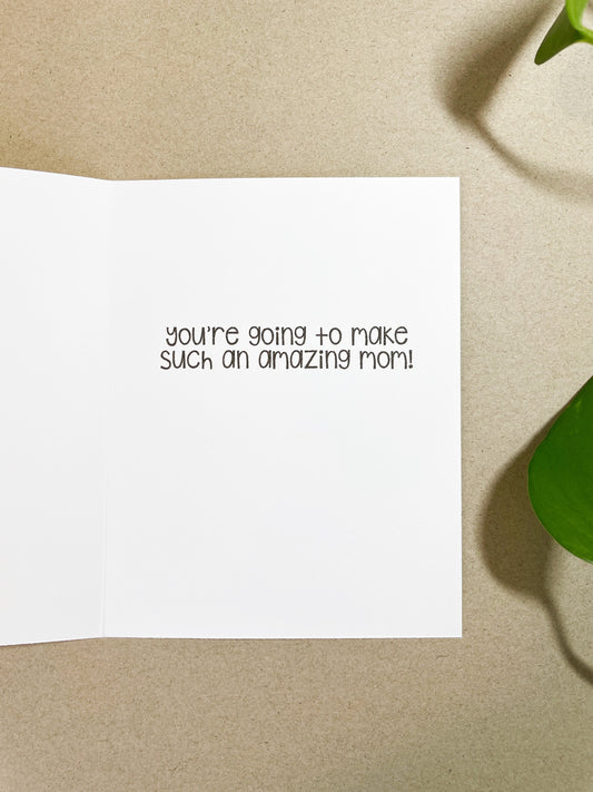 Mama To Be Greeting Card