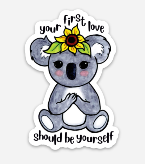 Koala Waterproof Vinyl Sticker