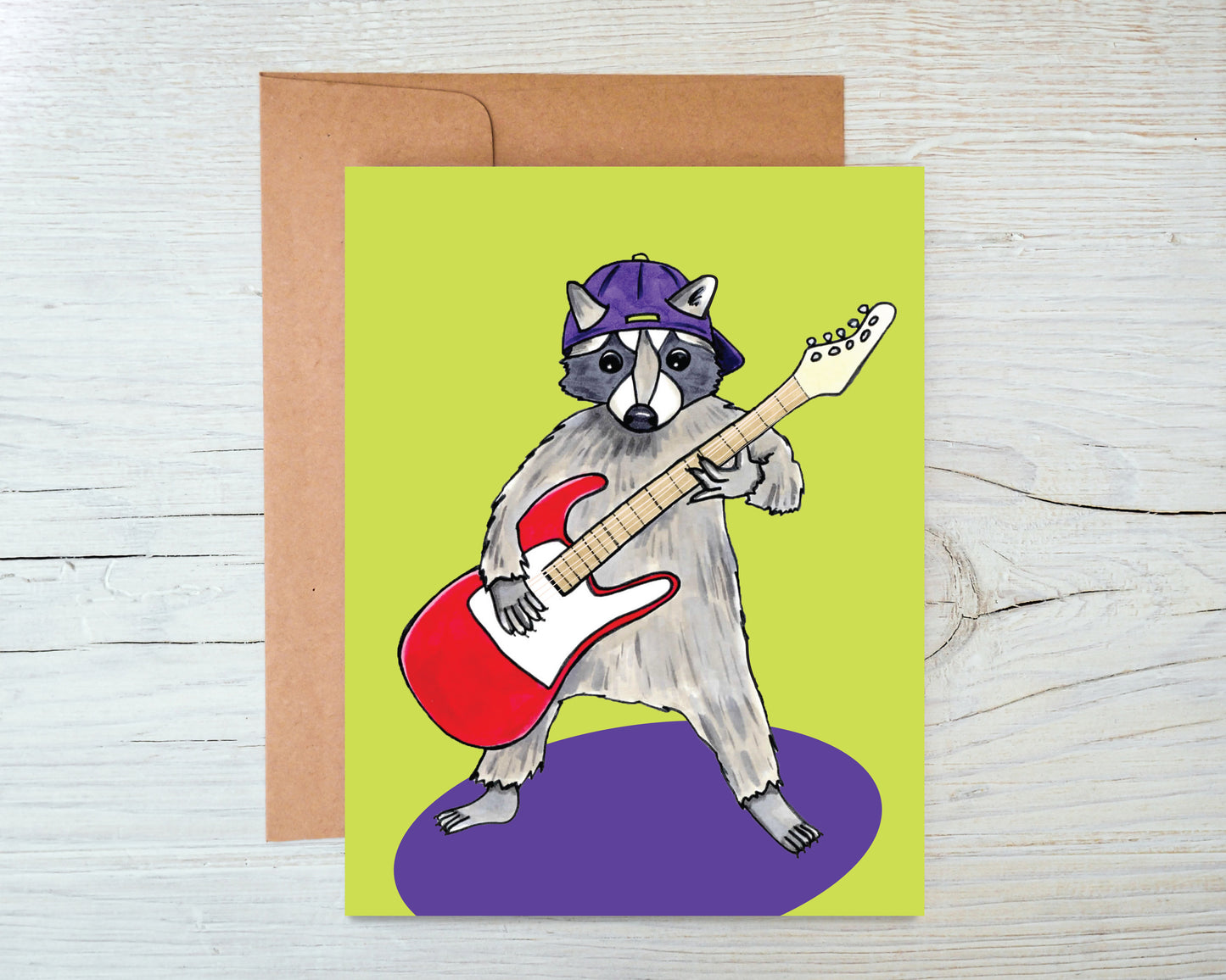 Rockin' Birthday Greeting Card