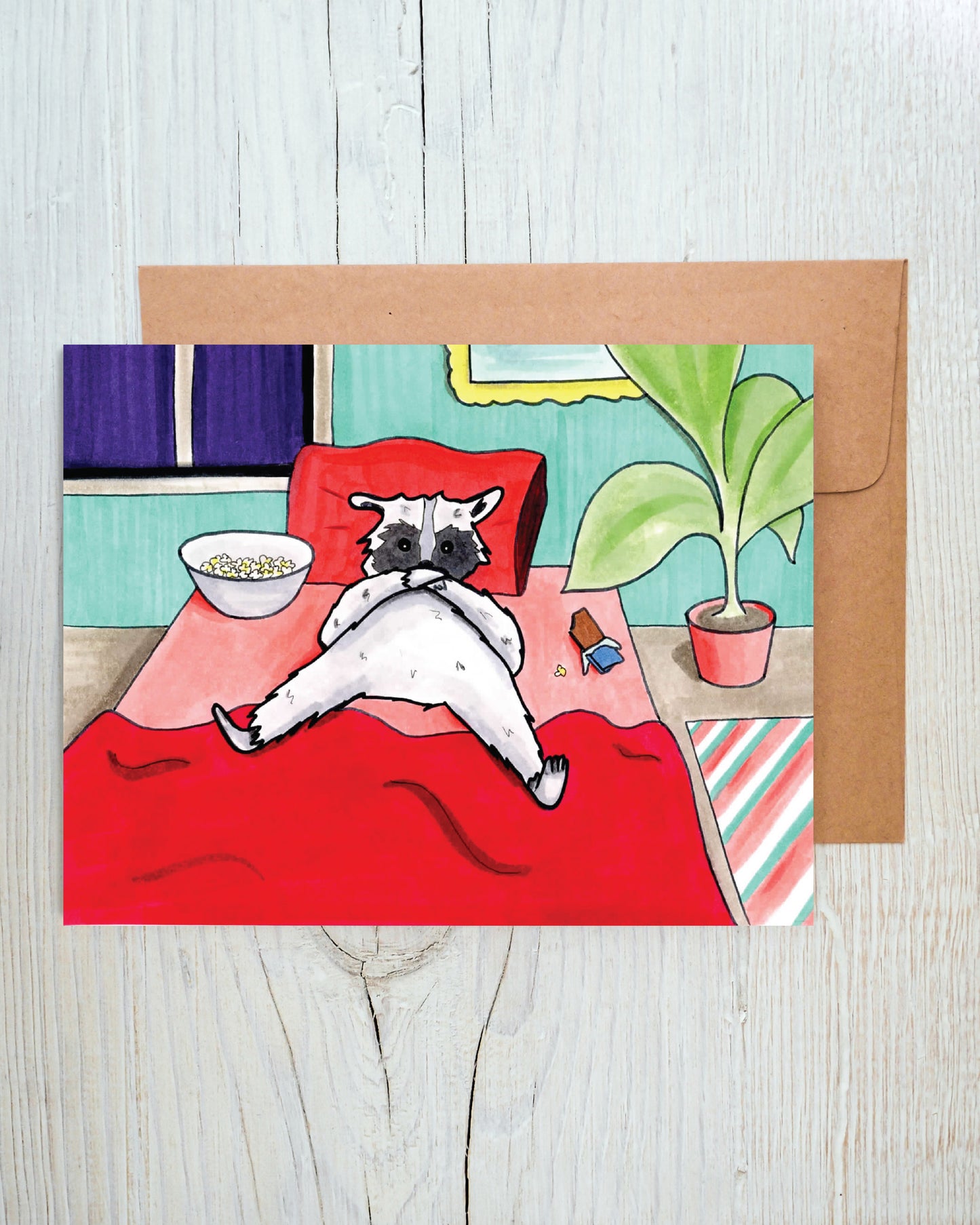 Netflix and Existential Dread Greeting Card