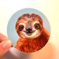 Sloth Waterproof Vinyl Sticker