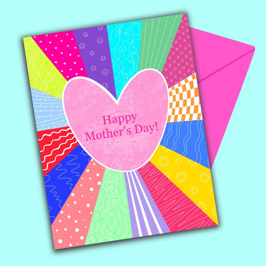 Happy Mother's Day Rainbow Greeting Card