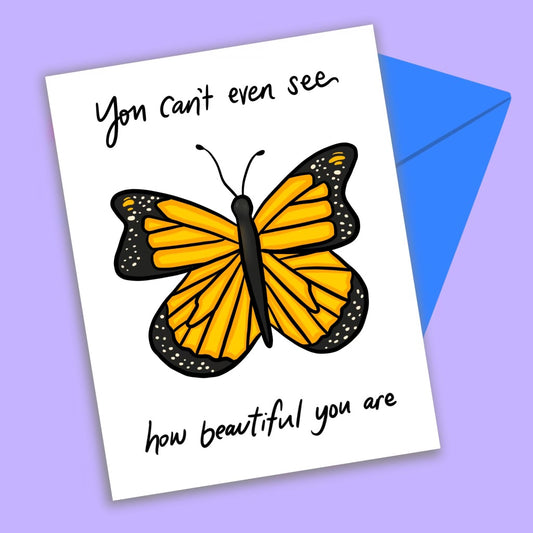 Butterfly Empowerment Greeting Card