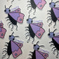 Vampire Moth Waterproof Vinyl Sticker