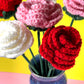 Crochet Roses (3 color options!)