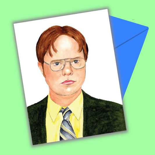 Dwight Schrute Greeting Card