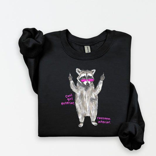 Raccoon Interior Sweatshirt