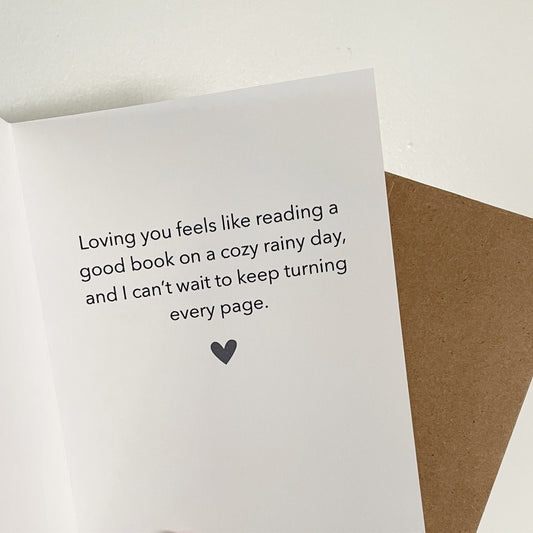 Good Book Greeting Card