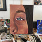 Eye Self Portrait Original Painting