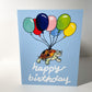 Turtle Happy Birthday Greeting Card