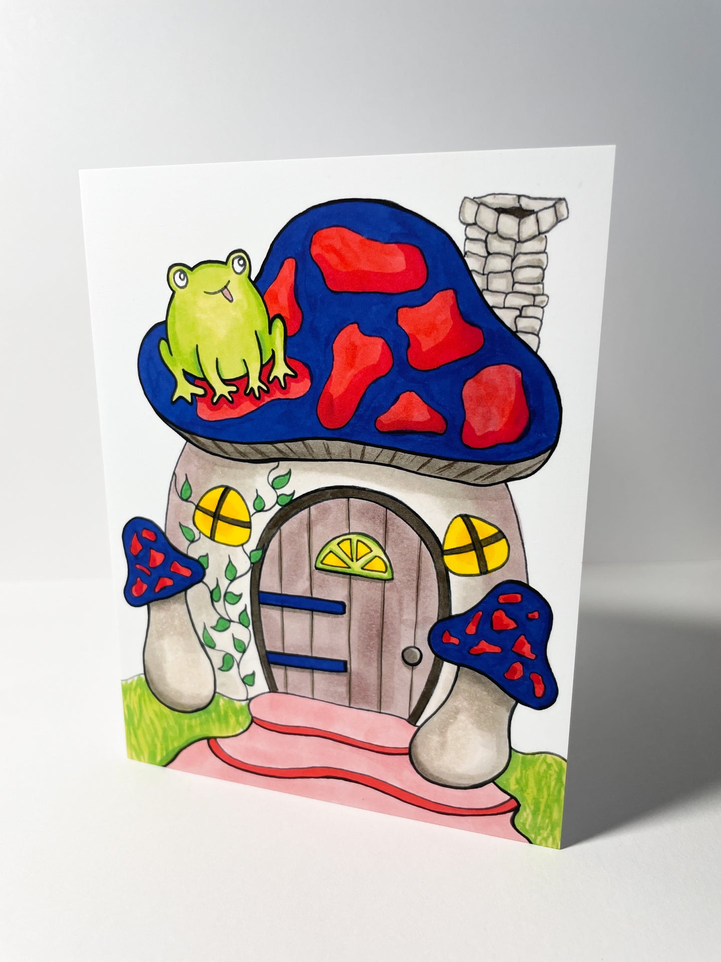 Mushroom Housewarming Greeting Card